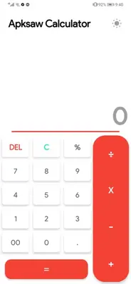 Apksaw Calculator android App screenshot 0