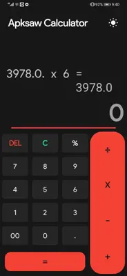 Apksaw Calculator android App screenshot 2